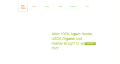 Desktop Screenshot of alienagave.com